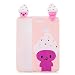 Produktbild Mi 5X Hülle, Carols XiaoMi Mi 5X Handyhülle , XiaoMi Mi 5X Schutzhülle ,[Waschbär-Serie] TPU Silikon Hülle / Case / Cover / Handytasche für XiaoMi Mi 5X ,Ultra Schützend/Weich/Ultra Hybrid/Schock Absorption/Kratzfest Backcover Handyhülle TPU Case für für XiaoMi Mi 5X - Rosa Bär
