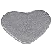 Produktbild JUSTDOLIFE Badteppich Rutschsicher Herzform Wasserabsorbierend WC Bodenmatte für Küche