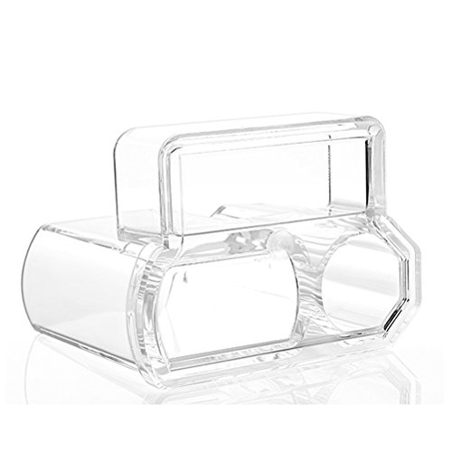 HBF Spitzenqualität Transparent Acryl Make up Organizer Stifthalter Kosmetik Etui Schminktisch Badezimmer. Aufbewahrung Schubladenbox Multifunktionale Lippenstiftständer. Schmuck Kosmetikablage Box aus Acrylglas für Damen (1) - 4