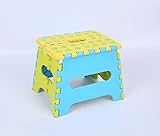 F-Eshion 1pc * kleine tragbare Kunststoff klappbarer Hocker Sicherheit Kinderstuhl * zufällige Farbe