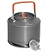 Produktbild Docooler Tragbar Kochgeschirr eloxiertem Aluminium 1,5 L Wasserkocher Tee Feuer Ahorn FMC-XT2 Hitze Sammelsack Exchanger Kaffeekanne für Outdoor Camping Picknick Drawstring Mesh
