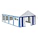 Produktbild Xingshuoonline Partyzelt 4 x 8 m Partyzelt blau Zelte für Party zum Schutz vor Wind und Wetter
