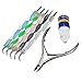 Nail Art Set,Lanowo 1 Set High Quality Colored Rhinestones Decoration Nail Art Manicure Tool