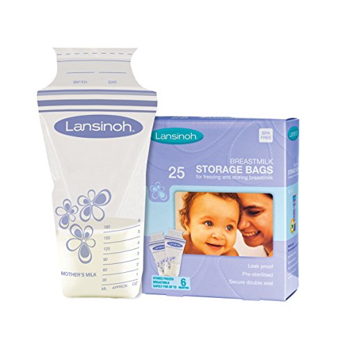 Lansinoh Breastmilk Storage Bags (Pack of 25)
