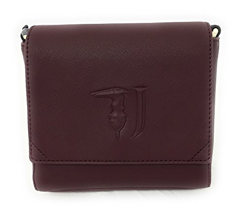 Preisvergleich Produktbild Trussardi Jeans Ischia Crossbody weinrot 17cm