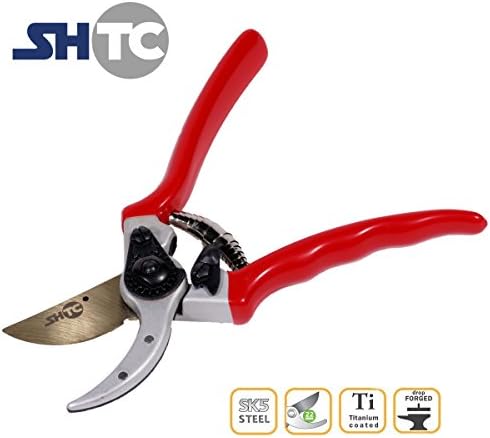 /Scissors with Titanium Coated Blades/Hand Pruner/Lopper/Shears/Scissors Branch/Garden Scissors/Premium Hand Tool for Gardening and Cutting