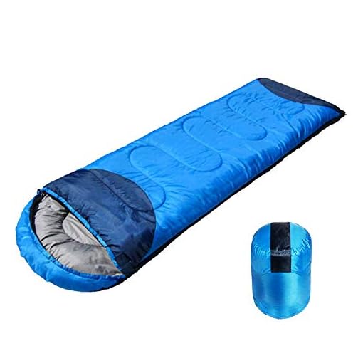 shopper 52.com Waterproof Portable Foldable Multicolour Single Thick Carry Bed Sleeping Bag for Outdoor Camping Hiking Travel