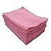 6x Muslin Squares Baby Cloth 70cm X 70cm Pink