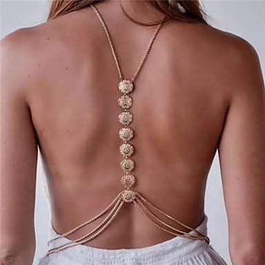 ZB Women's Body Jewelry Belly Chain Body Chain Necklace Belly Chain Friendship Turkish Fashion Vintage Bohemian Copper AlloyGeometric , one size