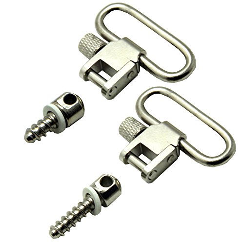 Savage Island Emerillons à Ouverture Rapide en Nickel + Goujons pour Fusil/Carabine