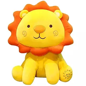 HUG n FEEL SOFT TOYS lion Soft toy, Baby toys, Kids toy, Soft toy, Toy for girl, birthday gift for girl/boys, toy gift for girls, Kids toys for boys/girl, Miniso soft toys, toys gift items, (35cm Lion)
