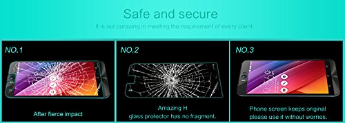 TopAce   Premium Quality Tempered Glass 0 3mm Screen Protector for Asus Zenfone Selfie  1 Pack 