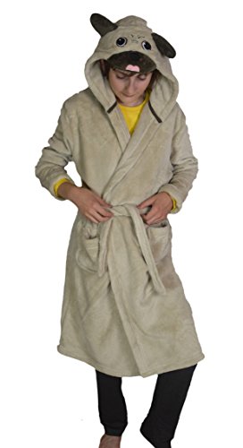 TopsandDresses - Robe de Chambre - Garçon - Beige - 12 Ans