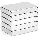 MNS Magneteksan 30x20x5 mm Neodyum Dikd&ouml;rtgen G&uuml;&ccedil;l&uuml; Mıknatıs (5 Adet Set)