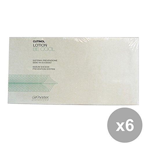 Juego 6 cutinol profesional Be Cool Ampollas x 11 piezas productos para el cabello
