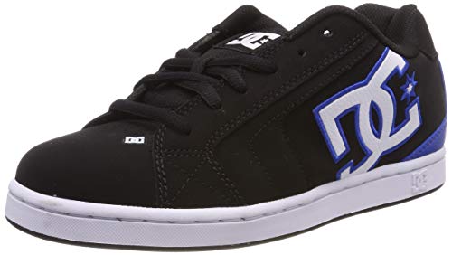 DC Shoes Net, Zapatillas de Skateboard para Hombre, Negro Black/Blue-Combo Xkkb, 43 EU