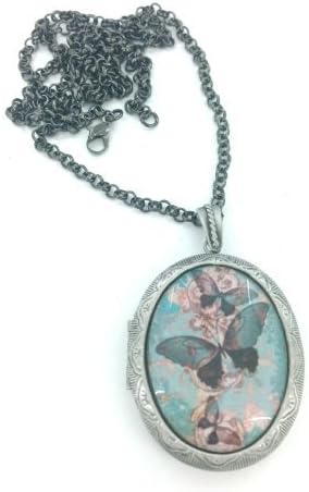 Fallen Saint Letter G Wax Seal Initial Necklace