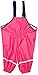 Playshoes Rain Dungarees Waterproofs Easy Fit Baby Girl's Trousers Pink Size 80