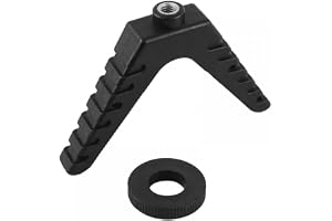 DONGKER Shooting Rest Tripod, bärbar pistol vila pinne, gevär skjutstativ, 360 graders roterbar V-Yoke stativ för målskjutning, jakt och utomhusaktiviteter