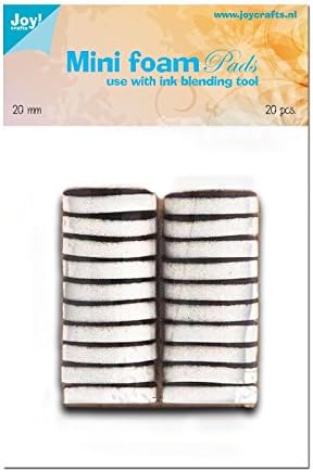 Joy! Crafts Mini Ink Blending Tools Replacement Foam Pads - 20pcs Ø 20mm