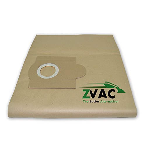 Fein Power Paper dust bag 9-77-25/9-88-35 for Turbo III (Fits similar to OEM-913048K01) Filter Bags by ZVac (Pack of 10)