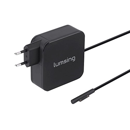 Lumsing Netzteil Ladegerät AC Adapter 12V 2.58A 36W Mit USB QC 3.0 Für Surface Pro 3/ Pro 4 i5 i7 Tablet Mit EU Stecker Schwarz - 2