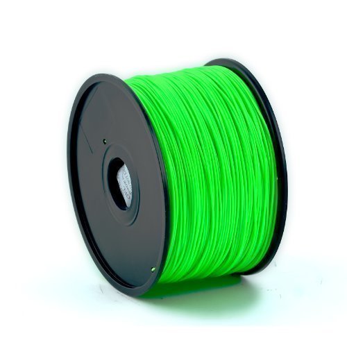 Technologyoutlet Hochwertiges PLA-Filament für 3D-Drucker, geeignet für MakerBot, RepRap, MakerGear, Ultimaker, Up etc., 1,75 mm, 1 kg, Grün