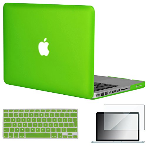 Topideal 3 in 1 Matte Hard Shell Hülle Case Cover 15 Zoll MacBook Pro 39,1 cm (Modell: A1286) + Tastatur Cover + Displayschutzfolie