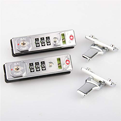 Preisvergleich Produktbild asdf99 Kennwortsperre Gepäckfachschlossschlossschloss Trolleykofferschlossnasenschloss Aluminiumrahmenschlossschlosskennwort, S106