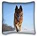 Produktbild YYPOOP Custom (Animals Shepherd Snow Winter Tree Sky Language) Zippered Body Pillow Case Cover Size 18x18 Suitable for California King-Bed PC-Yellow-2233