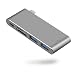 Produktbild Pourvie USB-C Hub SD/Micro SD Kartenleser,PD, 2 USB Ports für MacBook Pro, Chromebook