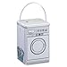 Produktbild Zeller 19200 Waschpulver-Box Washing machine, Metall, ca. 15 x 15 x 20,8 cm