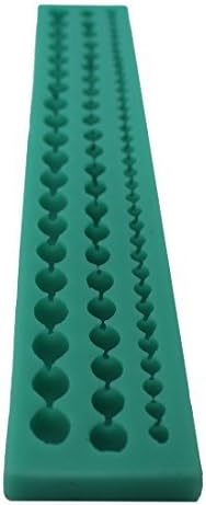 Kanglo Silicone String Of Pearl Fondant Sugar Paste Bead Mold Clay Mould Decorating by CakeToolOK