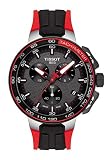 Tissot Herren-Armbanduhr Analog Quarz One Size, grau, schwarz