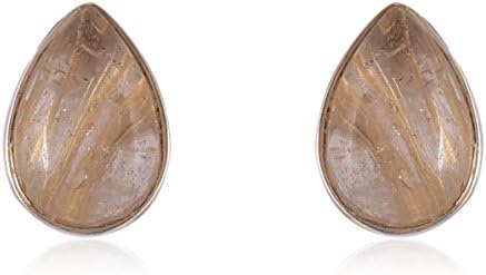 Silver Planets 92.5-925 Sterling Silver Amethyst,Garnet,Turquoise,Lapis,Peridot,Golden Rutile Stone Tiny Latest Stud Earrings for Women and Girls