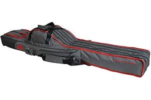 GENERIC Mikado Rutentasche 3/4 Fächern Rutenfutteral Angeltasche viele Varianten! 140cm-150cm-160cm-170cm (150cm / 3 Fächer / UWD-05-150-3-GY)