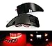 Produktbild 2x Schwarz Rauchglas Heckstoßstange Reflektor LED Endstück Bremslicht 2005-13 IST MK II 250 220d