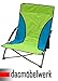 Produktbild dasmöbelwerk Strandstuhl Campingstuhl Klappstuhl Summer Beach Chair mit Transporttasche Grün