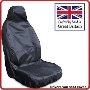 ISUZU RODEO (2003 ON) Heavy Duty Driver Seat Cover Protector - Black