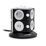 Sus 2 puertos USB Universales inteligentes se ajustarán automáticamente a la tasa de carga de los dispositivos USB que se encuentren en uso.