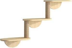 WMLBK Parete da arrampicata per gatti, in legno, extra stabile, per gatti, per arrampicata, parco giochi fai da te, per gatti, dormire, giocare, lounge (E)