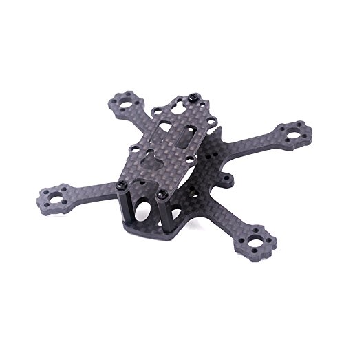 LaDicha X2 Elf 88Mm Micro Brushless FPV Racing Frame Kit Rc Drone 3K Fibre De Carbone