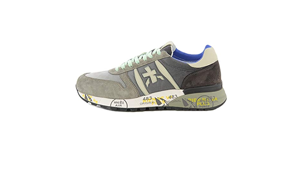 PREMIATA Sneaker Lander 4586 Gris : Amazon.fr: Chaussures et Sacs