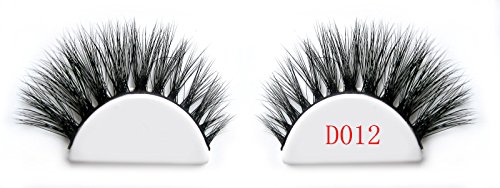 45 Modell 3D 100% Handgefertigte Künstliche Wimpern Dickes Augen Lashes Falsche Wimpern D012 - 5
