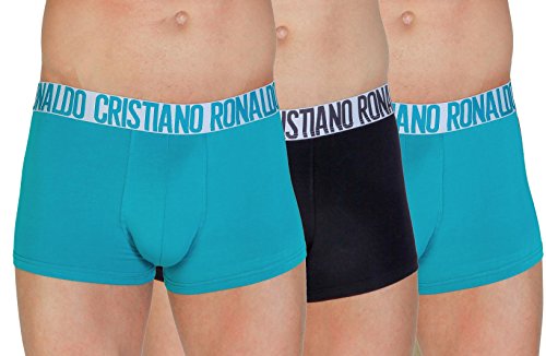 Preisvergleich Produktbild CR7 Cristiano Ronaldo 8350-4700_TRIPACK Boxershorts Herren Blau L