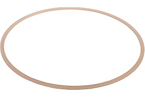 SPORTTEC Sport-Tec cerchio da ginnastica in legno, hula hoop, cerchio da allenamento, cerchio da ginnastica, cerchio da fitness, cerchio da ginnastica, riduzione del peso, 60cm