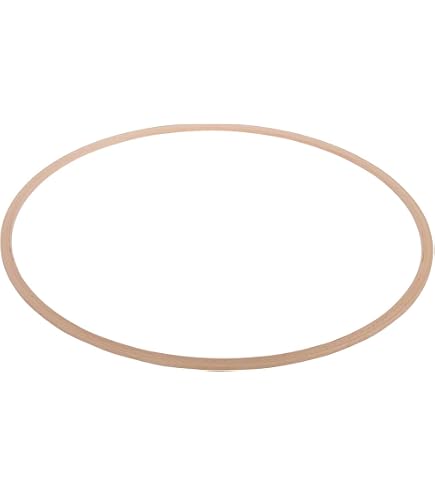 Pliable Cerceau Hula Hoop pour débutants, Neon-Orange 90cm