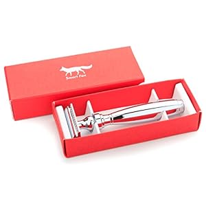 Double Edged Safety Razor for Men's Shaving with ergonomic handle and chrome finish, in presentation box. Style - Eagle… - Image 6
