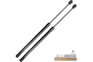 JINGLINGKJ Amortyzator maski do Astra J MK6 2009-2014, podpora klapy 2 sztuki (czarne włókno węglowe)