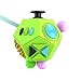 Price comparison product image MINILOP Fidget Dodecagon II 12 Sides Cube Anxiety Stress Relieves Anti-anxiety and Depression Spinner Toys Increases Focus Attention for Children and Adults with ADHD, ADD OCD, and Autism(Green)